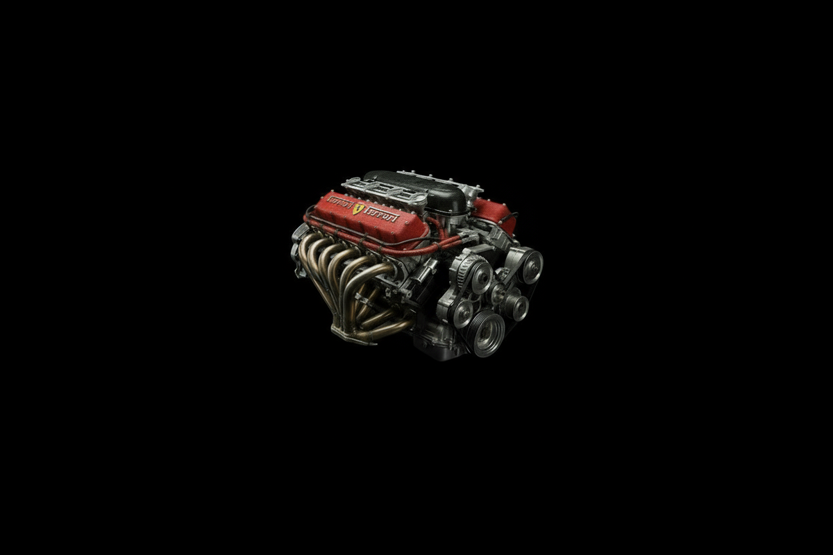 make the actual image of the engine little bit bizg